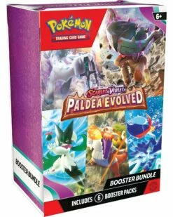 Paldea Evolving - Scarlet And Violet 2 Booster Bundle -Pokemon TCG - Includes 6 Booster Packs