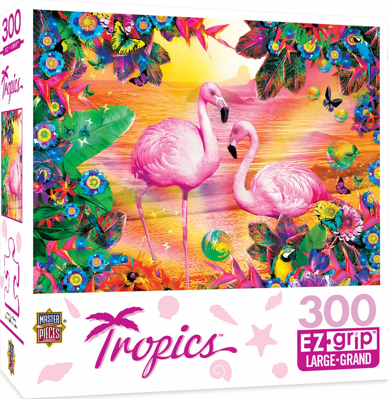 Pretty In Pink 300XL Pieces Masterpieces Puzzle 3 Pretty In Pink 300XL Pieces Masterpieces Puzzle