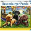 Ravensburger Puppy Picnic 100pc 1 Ravensburger Puppy Picnic 100pc -GAMES WORLD Sales PuppyPicnic100pc