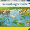 Ravensburger Above And Below The Pond Puzzle 2X24P 1 Ravensburger Above And Below The Pond Puzzle 2X24P -GAMES WORLD Sales RB09196 6