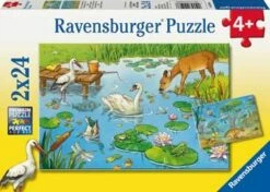 Ravensburger Above And Below The Pond Puzzle 2X24P