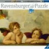 Ravensburger Putti Detail Sistine Madonna 1000pc 2 Ravensburger Putti Detail Sistine Madonna 1000pc -GAMES WORLD Sales RB15544 6