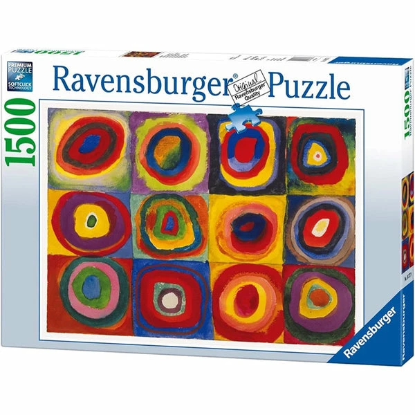 Ravensburger Kadinsky Concentric Circles 1500pc 3 Ravensburger Kadinsky Concentric Circles 1500pc