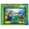 Minecraft Mosaic1000pc Ravensburger 1 Minecraft Mosaic1000pc Ravensburger -GAMES WORLD Sales RB17187 3