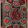 RED- Avengers Playing Cards - Theory 11 -GAMES WORLD Sales RED AvengersPlayingCards Theory11