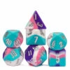 Sili Dice PURPLE PINK BLUE - Games World Dice -GAMES WORLD Sales SiliDicePURPLEPINKBLUE GamesWorldDice