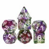 Swirl Foil Purple/Green/Red - Games World Dice -GAMES WORLD Sales SwirlFoilPurpleGreenRed GamesWorldDice
