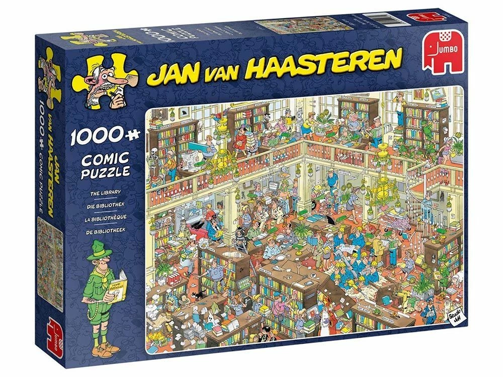 Jumbo THE LIBRARY(JVH) 1000pc 3 Jumbo THE LIBRARY(JVH) 1000pc