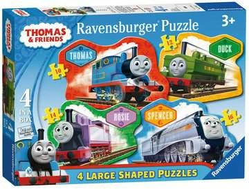 Ravensburger Thomas The Tank Engine 4 Large Shaped 10 12 14 16pc 3 Ravensburger Thomas The Tank Engine 4 Large Shaped 10 12 14 16pc