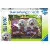 Ravensburger Travelling Puppies Puzzle 100pc -GAMES WORLD Sales TravellingPuppiesPuzzle100pc