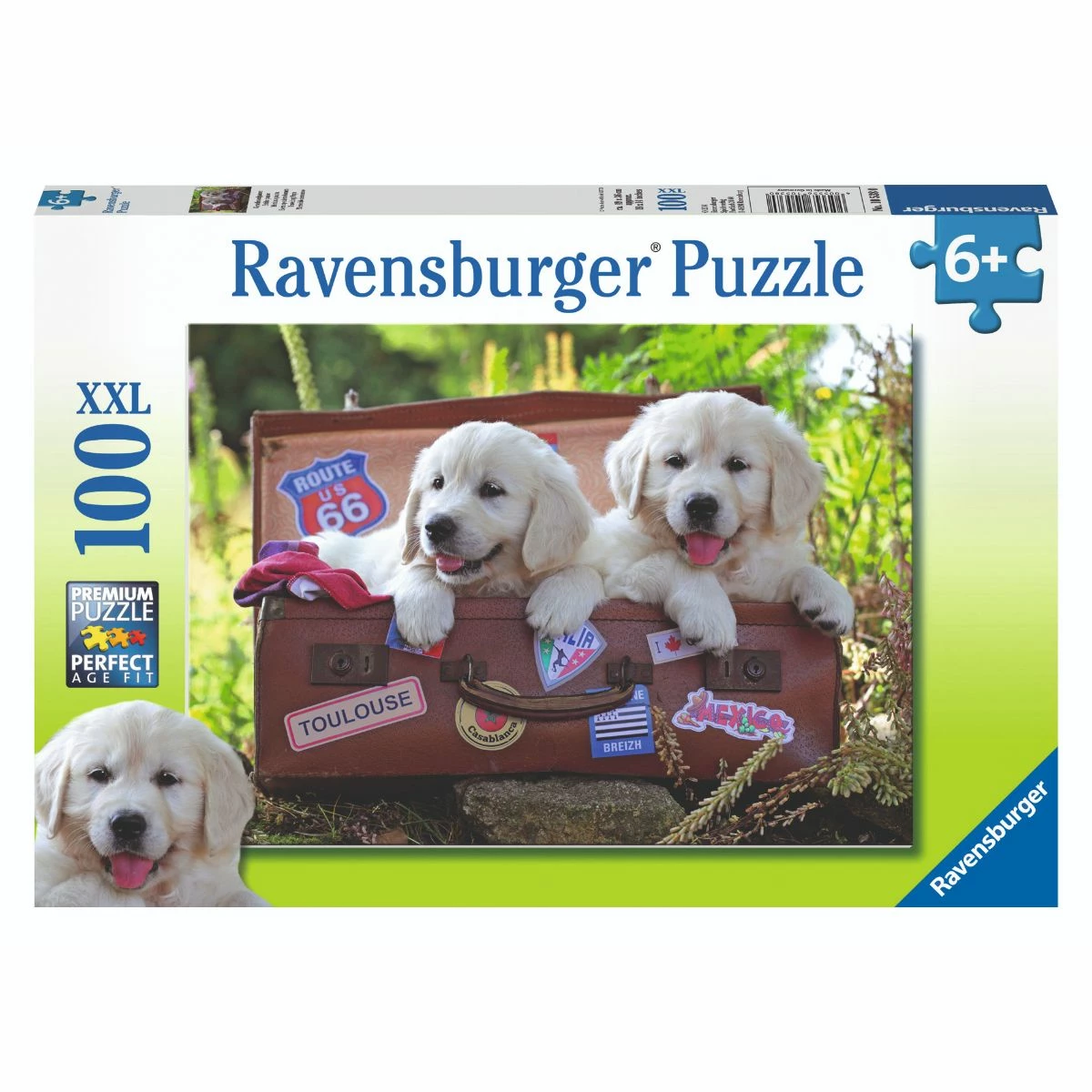 Ravensburger Travelling Puppies Puzzle 100pc 3 Ravensburger Travelling Puppies Puzzle 100pc