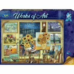 WORKS OF ART Van Gogh Studio 1000pc HOLDSONS