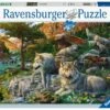 Ravensburger Wolves In Spring Puzzle 1500pc 2 Ravensburger Wolves In Spring Puzzle 1500pc -GAMES WORLD Sales WolvesinSpringPuzzle1500pc