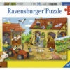 Ravensburger Working On The Farm Puzzle 2x12pc -GAMES WORLD Sales WorkingontheFarmPuzzle2x12pc