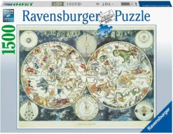 Ravensburger World Map Of Fantastic Beasts 1500pc