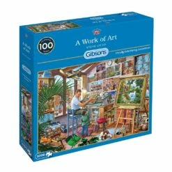A WORK OF ART 1000pc - Gibsons
