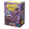 63x88 Nebula Purple MATTE Sleeves - Dragon Shield - Box 100 -GAMES WORLD Sales at 11054 ds100 matte nebula box right 1200x1200px.jpg.mst