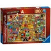 Ravensburger Awesome Alphabet A Puzzle 1000pc -GAMES WORLD Sales awesome alphabet a puzzle colin thompson 1000pc