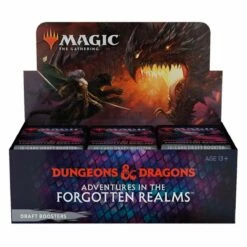 Adventures In The Forgotten Realms D&D Dungeons & Dragons - Full Draft Booster Box - Magic The Gathering - TCG