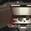 18Inch Brown Leather Backgammon - K1208DR -GAMES WORLD Sales backgammon dal rossi 18inch leather brown