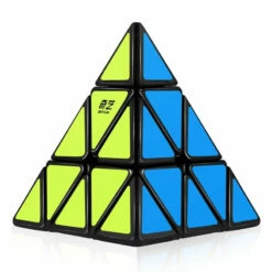Black QiYi Pyraminx Qiming