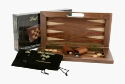 Chess/Checkers/Backgammon- 40cm Walnut