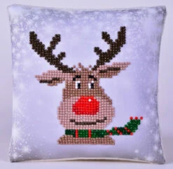 Diamond Dotz CHRISTMAS REINDEER PILLOW - DDOTZ