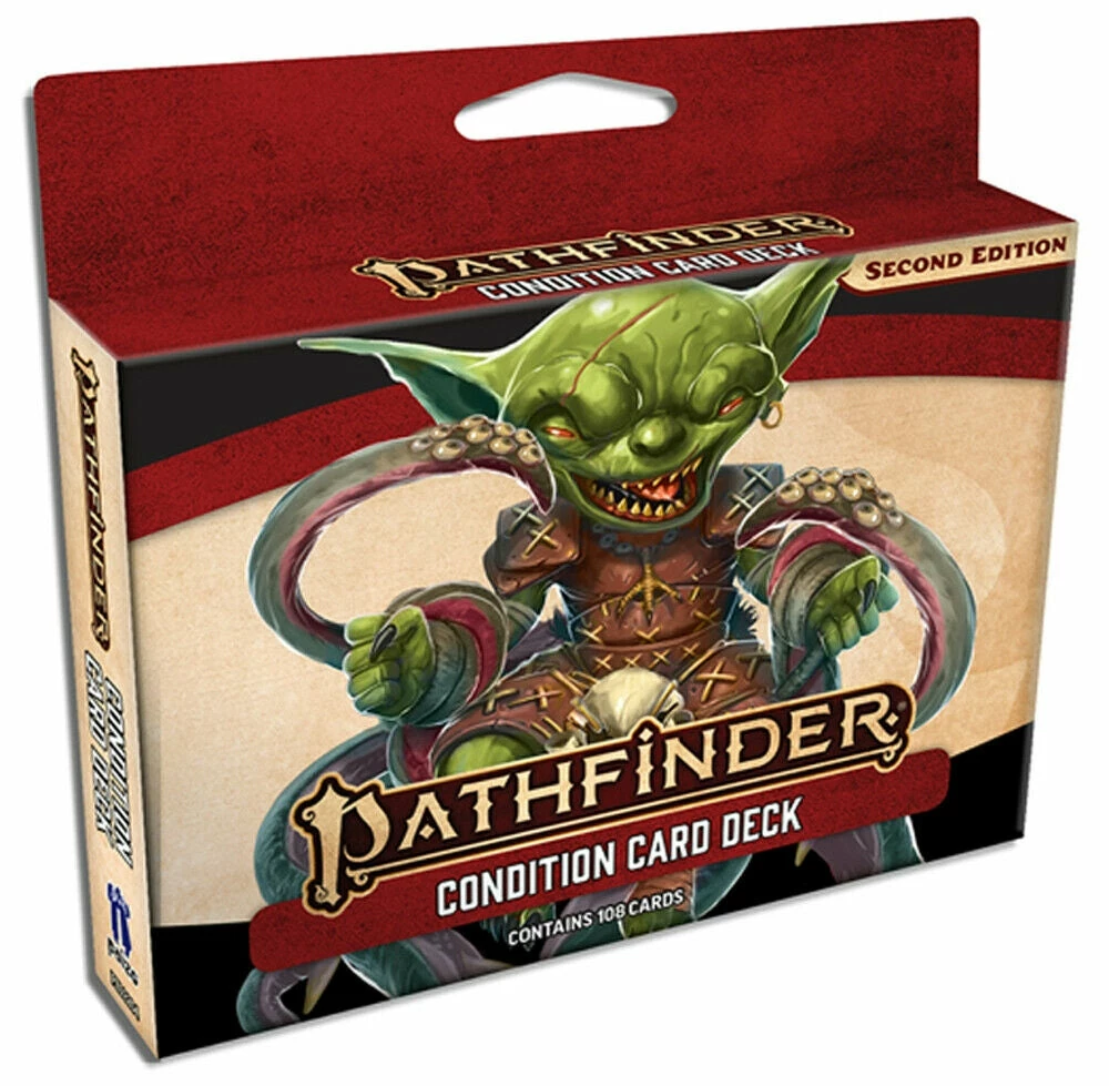 Condition Card Deck - Pathfinder Second Edition (2E) RPG 3 Condition Card Deck - Pathfinder Second Edition (2E) RPG