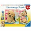 Ravensburger Cute Puppy Dogs Puzzle 3x49pc -GAMES WORLD Sales cute puppy dogs puzzle 3x49pc