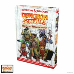 Wizkids Dungeon Scrawlers Heroes Of Undermountain - D&D
