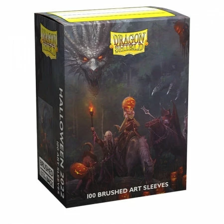 Halloween 2022 Brushed Art - 63.5x88 Sleeves - Box 100 Dragon Shield 3 Halloween 2022 Brushed Art - 63.5x88 Sleeves - Box 100 Dragon Shield
