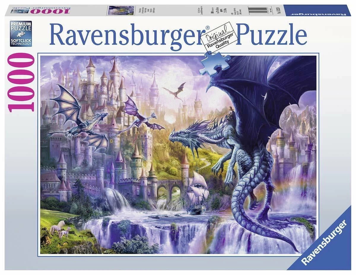 Ravensburger Dragon Castle Puzzle 1000pc 3 Ravensburger Dragon Castle Puzzle 1000pc
