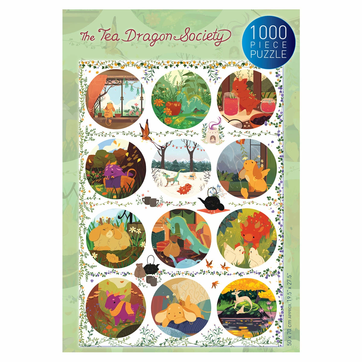 Circles - The Tea Dragon Society #2 - Renegade Jigsaw Puzzles 3 Circles - The Tea Dragon Society #2 - Renegade Jigsaw Puzzles