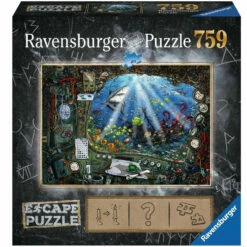Ravensburger ESCAPE 4 Submarine Puzzle 759pc