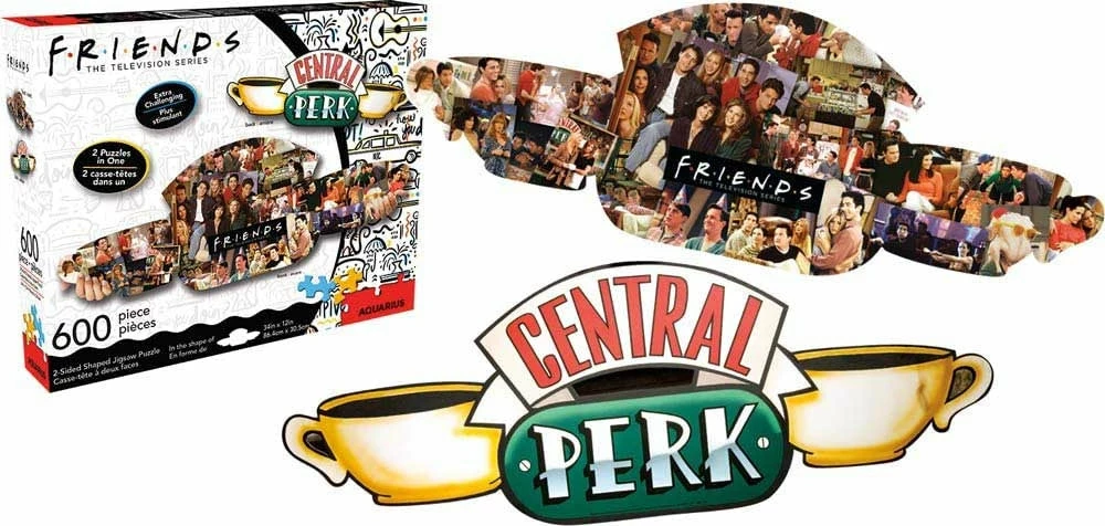 Friends - Central Perk Shaped Collage Double Sided Puzzle 3 Friends - Central Perk Shaped Collage Double Sided Puzzle