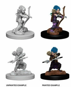 Wizkids Gnome Female Rogue - Pathfinder Deep Cuts Unpainted Miniatures