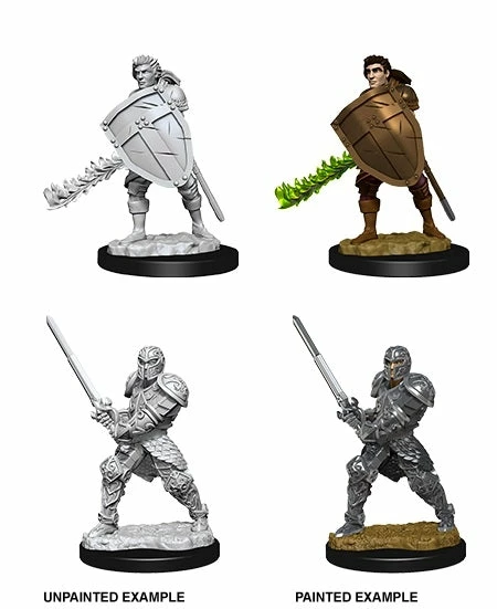 Wizkids Human Male Fighter - D&D Nolzurs Marvelous Unpainted Minis 3 Wizkids Human Male Fighter - D&D Nolzurs Marvelous Unpainted Minis