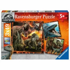 Ravensburger Jurassic World Instinct To Hunt 3x49pc