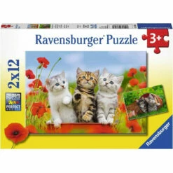 Ravensburger Kitten Adventures Puzzle 2x12pc
