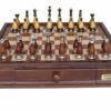L2036DR - Staunton Metal/Wood 40cm Chess SET -GAMES WORLD Sales l2036dr staunton metal wood 40cm set