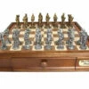 L2219DR - Dal Rossi Medieval Pewter Chess SET -GAMES WORLD Sales l2219dr dal rossi medieval pewter