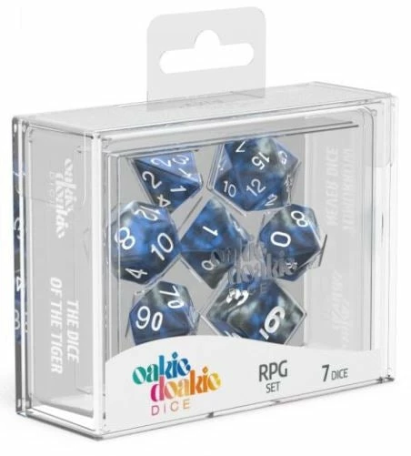 Liquid Steel (7) - GemiDice - Oakie Doakie Dice RPG Set