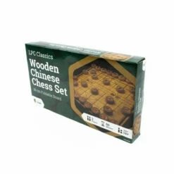 LPG Wooden Chinese Chess Set - 35 Cm Foldable Board
