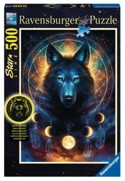Ravensburger Lunar Wolf Puzzle 500pc