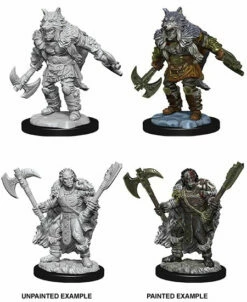 Wizkids Half-Orc Male Barbarian - Nolzurs Marvelous Unpainted Miniatures