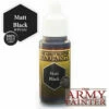 Matt Black - Army Painter -GAMES WORLD Sales matt black