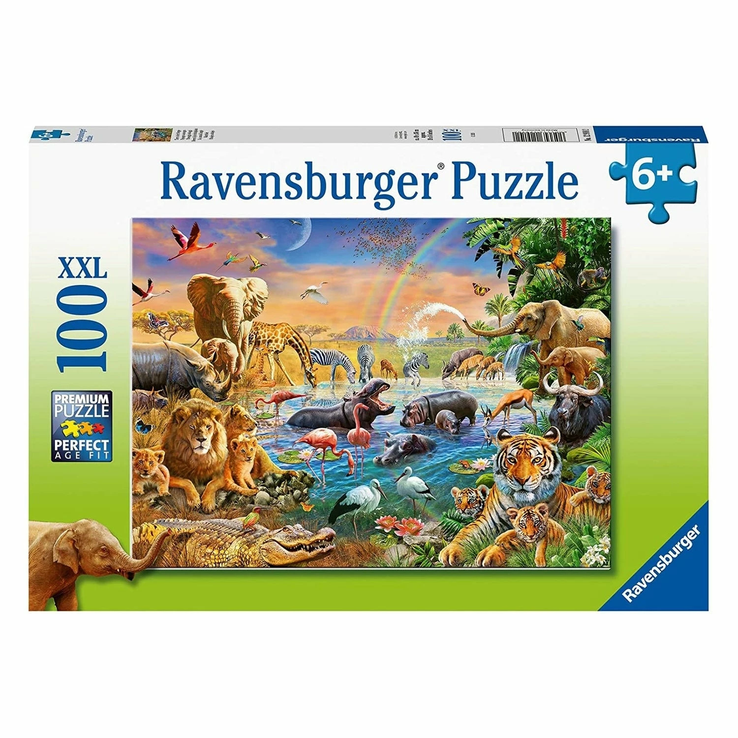 Ravensburger Savannah Jungle Waterhole 100pc 3 Ravensburger Savannah Jungle Waterhole 100pc