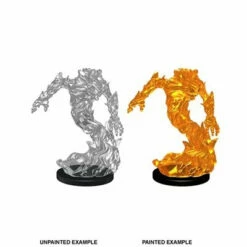 Wizkids Medium Fire Elemental - Pathfinder Deep Cuts Unpainted Miniatures