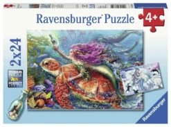 Ravensburger Mermaid Adventures Puzzle 2x24pc