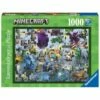 Minecraft Challenge 1000pc - Ravensburger -GAMES WORLD Sales minecraft challenge 1000pc ravensburger jigsaw
